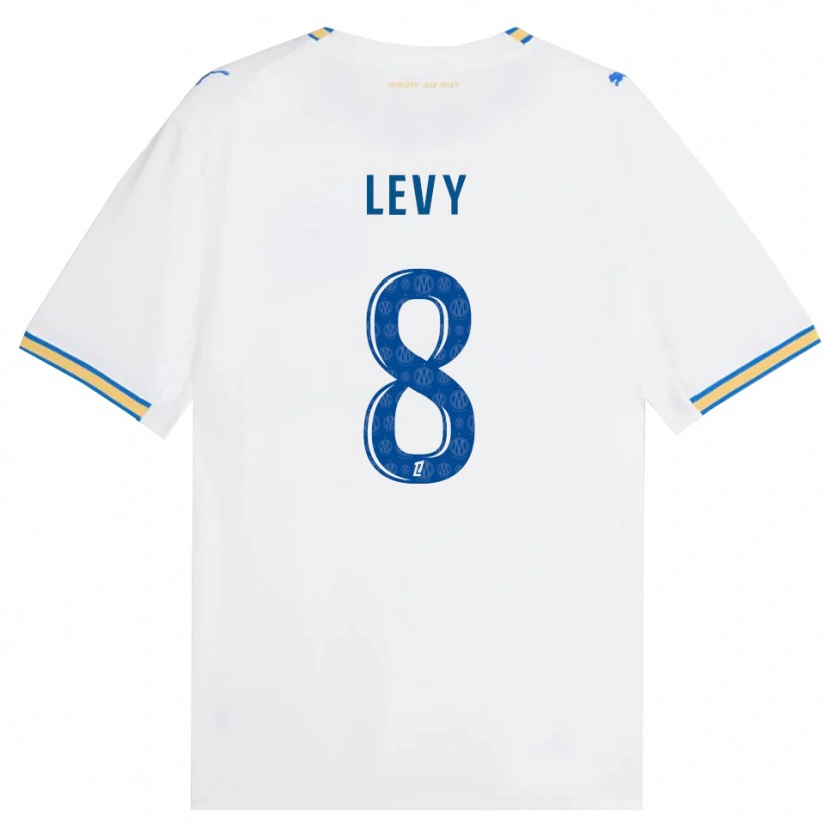 Danxen Pánské Bradley Levy #8 Modrá Bílá Domů Hráčské Dresy 2026/27 Dres