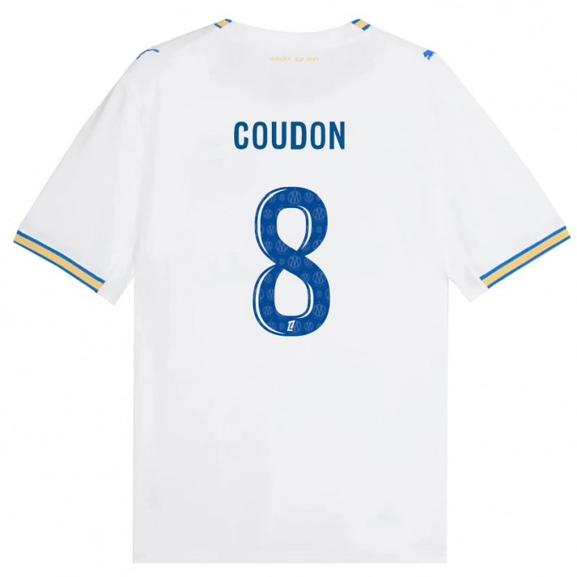 Danxen Pánské Marine Coudon #8 Modrá Bílá Domů Hráčské Dresy 2026/27 Dres