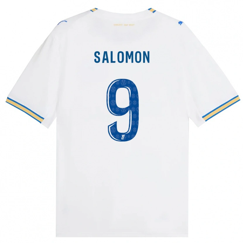 Danxen Pánské Maeva Salomon #9 Modrá Bílá Domů Hráčské Dresy 2026/27 Dres