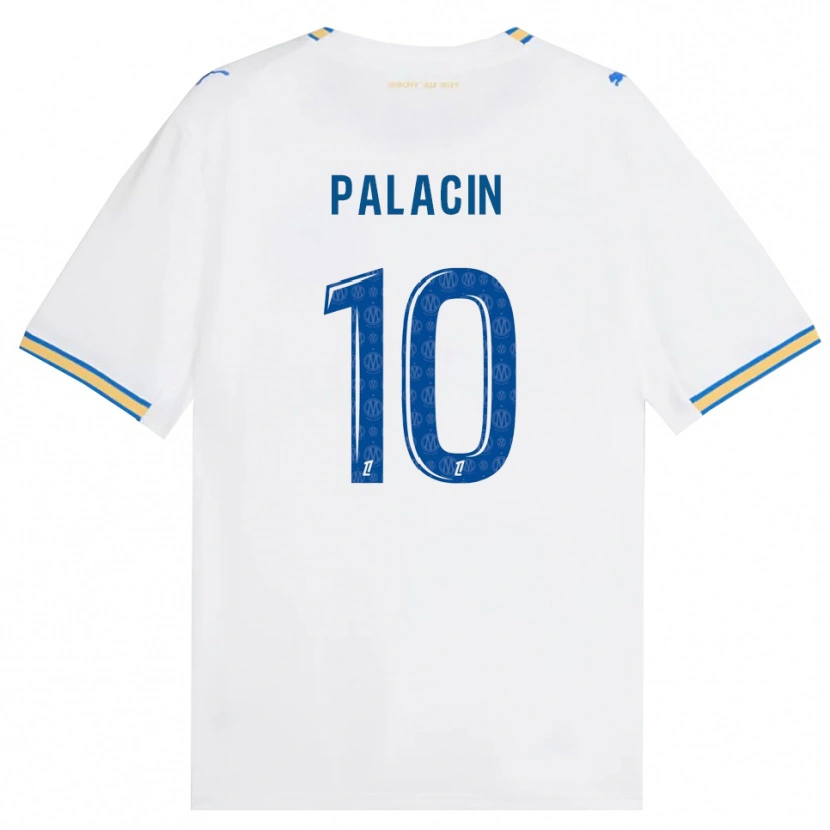 Danxen Pánské Sara Palacin #10 Modrá Bílá Domů Hráčské Dresy 2026/27 Dres