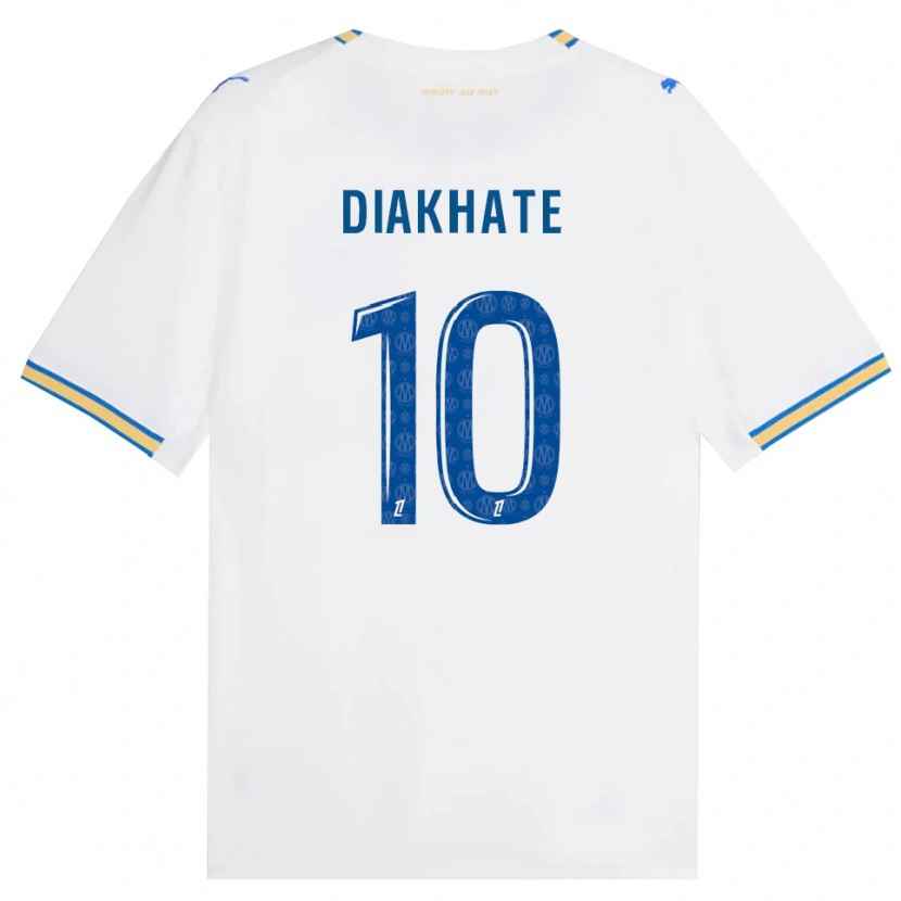 Danxen Pánské Ndeye Awa Diakhaté #10 Modrá Bílá Domů Hráčské Dresy 2026/27 Dres
