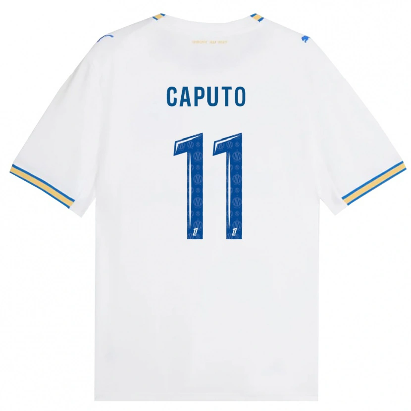Danxen Pánské Cindy Caputo #11 Modrá Bílá Domů Hráčské Dresy 2026/27 Dres