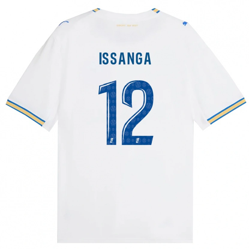 Danxen Pánské Alexandre Issanga #12 Modrá Bílá Domů Hráčské Dresy 2026/27 Dres