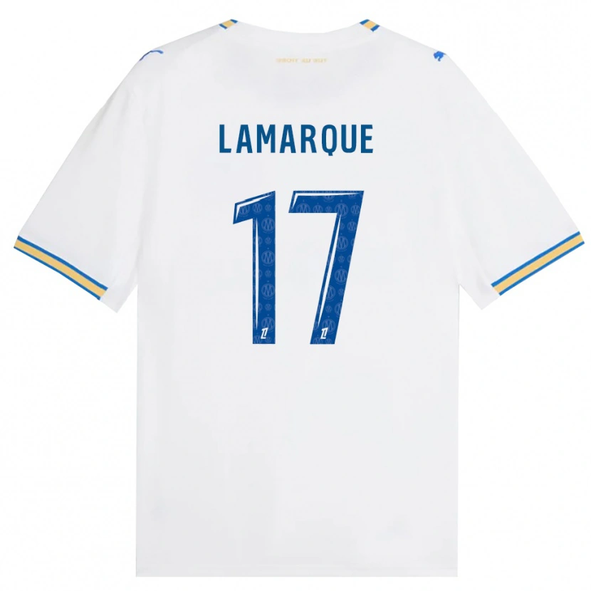 Danxen Pánské Alais Lamarque #17 Modrá Bílá Domů Hráčské Dresy 2026/27 Dres