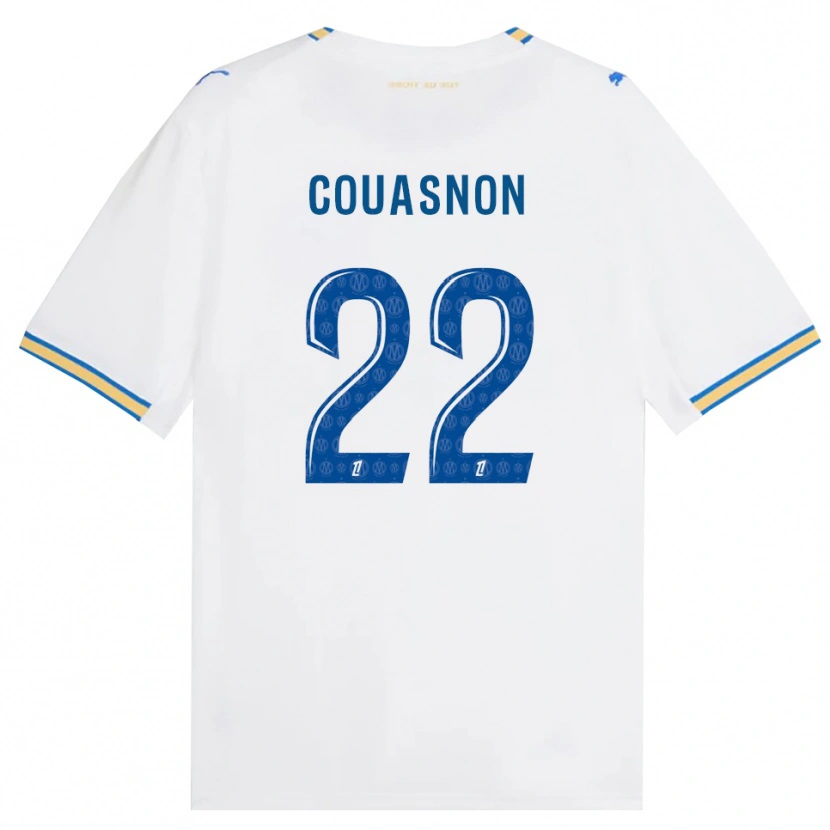Danxen Pánské Roxane Couasnon #22 Modrá Bílá Domů Hráčské Dresy 2026/27 Dres