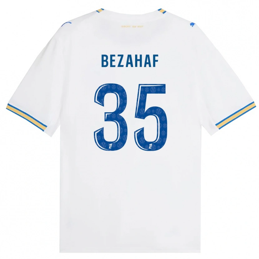 Danxen Pánské Kelyann Bezahaf #35 Modrá Bílá Domů Hráčské Dresy 2026/27 Dres