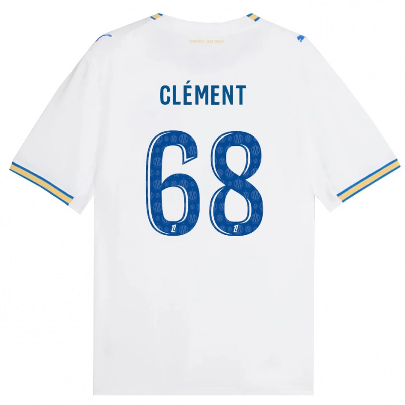 Danxen Pánské Mathis Clément #68 Modrá Bílá Domů Hráčské Dresy 2026/27 Dres