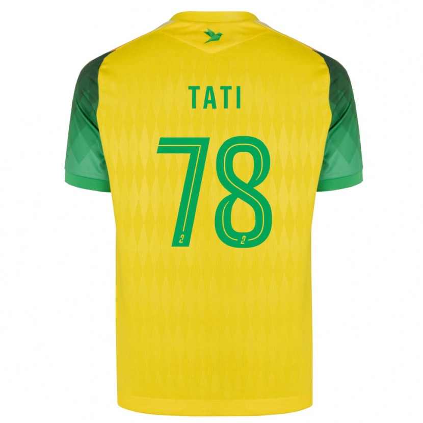 Danxen Pánské Tylel Tati #78 Žlutá Zelená Červená Domů Hráčské Dresy 2026/27 Dres