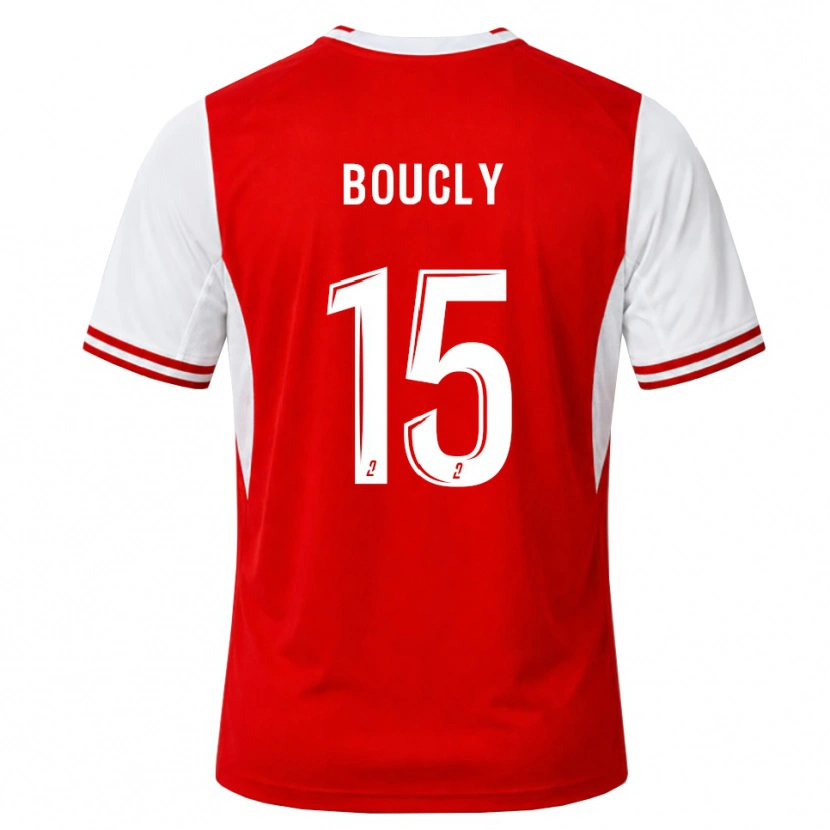 Danxen Pánské Maïté Boucly #15 Červená Bílá Domů Hráčské Dresy 2026/27 Dres