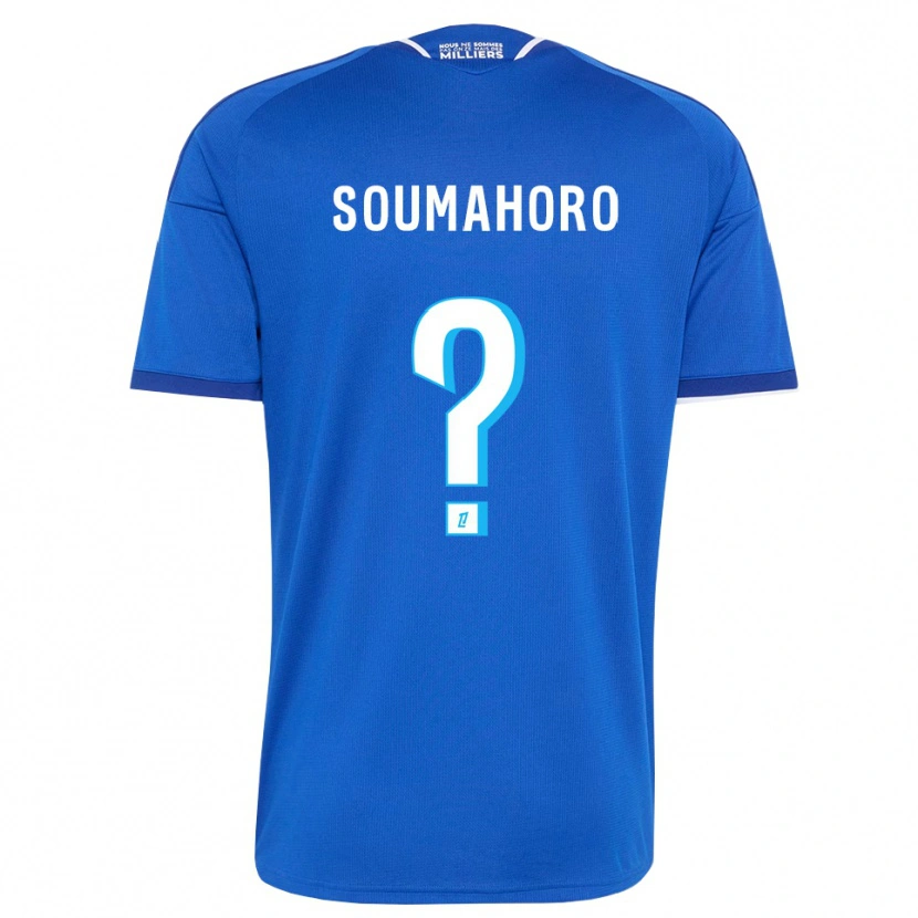 Danxen Pánské Mohamed Soumahoro #0 Královská Modř Bílá Domů Hráčské Dresy 2026/27 Dres