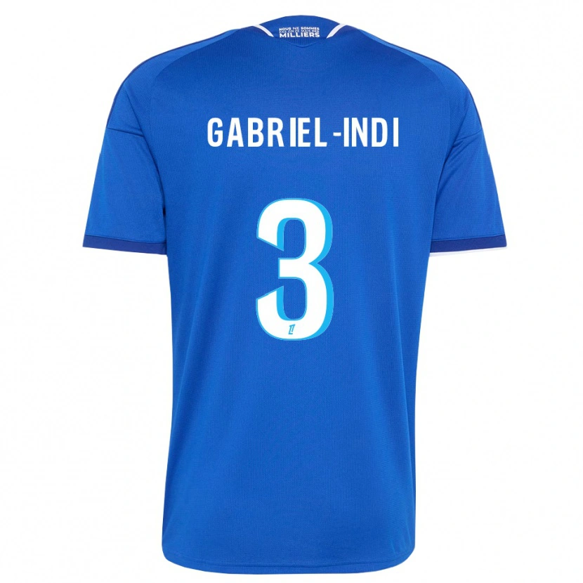 Danxen Pánské Amizade Gabriel-Indi #3 Královská Modř Bílá Domů Hráčské Dresy 2026/27 Dres