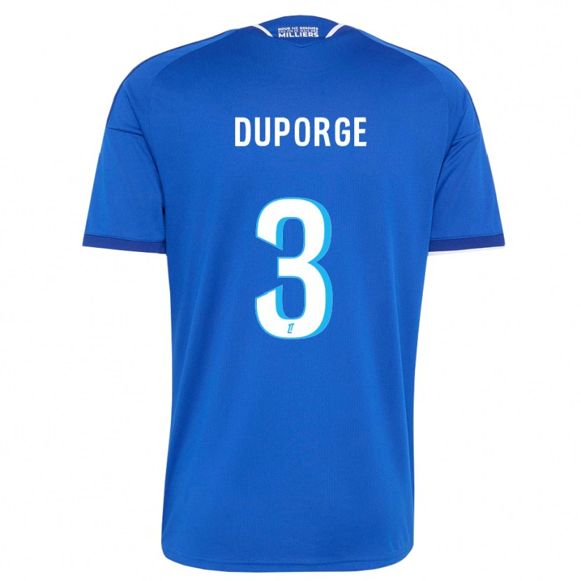 Danxen Pánské Morgane Duporge #3 Královská Modř Bílá Domů Hráčské Dresy 2026/27 Dres