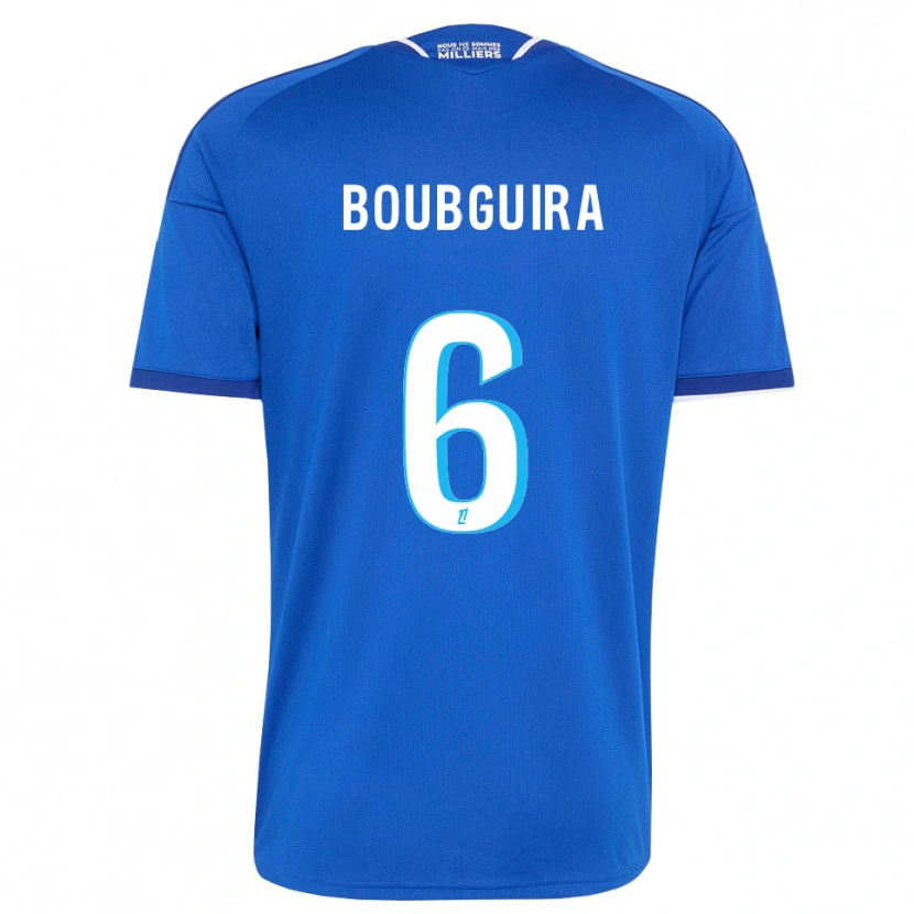 Danxen Pánské Fahim Boubguira #6 Královská Modř Bílá Domů Hráčské Dresy 2026/27 Dres