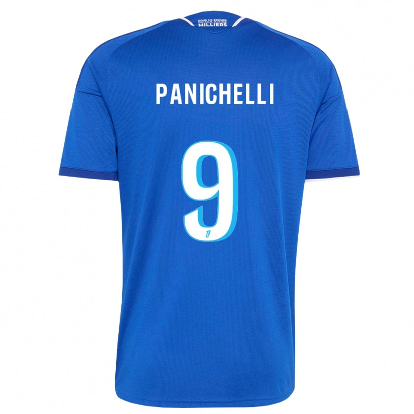 Danxen Pánské Joaquín Panichelli #9 Královská Modř Bílá Domů Hráčské Dresy 2026/27 Dres