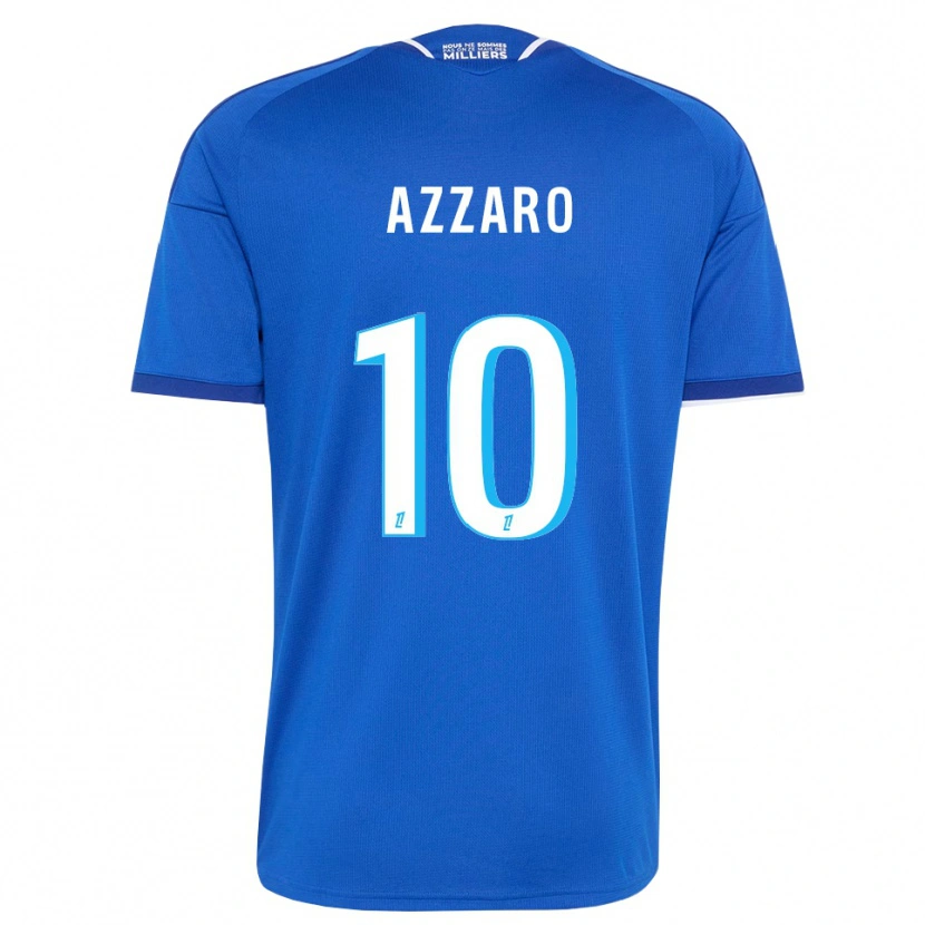 Danxen Pánské Lorena Azzaro #10 Královská Modř Bílá Domů Hráčské Dresy 2026/27 Dres