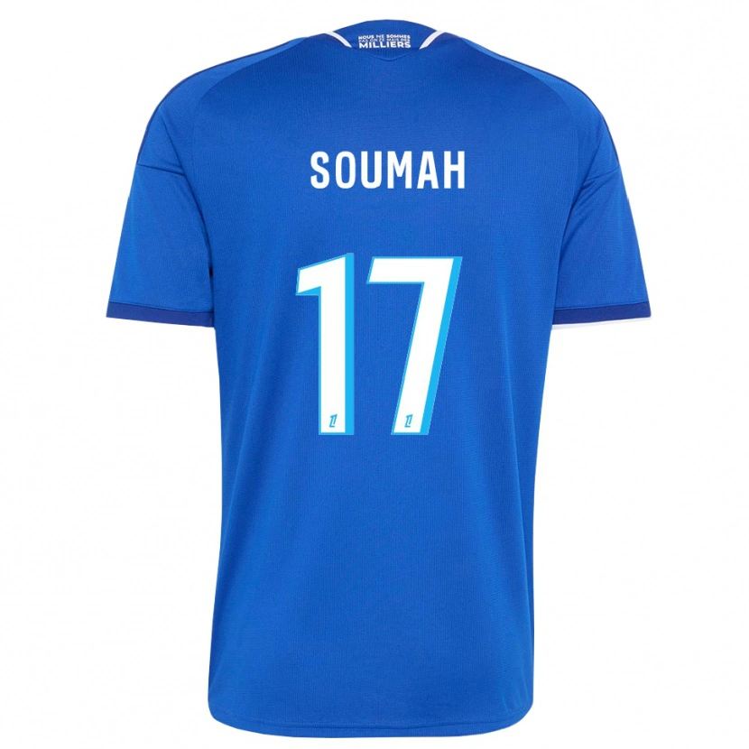 Danxen Pánské Malick Soumah #17 Královská Modř Bílá Domů Hráčské Dresy 2026/27 Dres