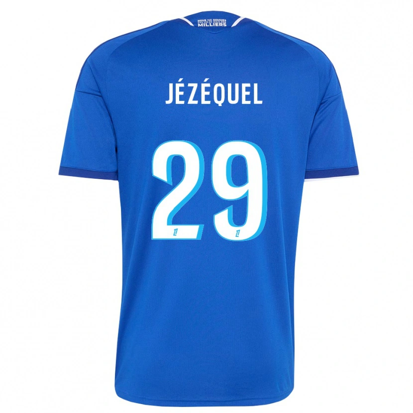 Danxen Pánské Emmy Jézéquel #29 Královská Modř Bílá Domů Hráčské Dresy 2026/27 Dres