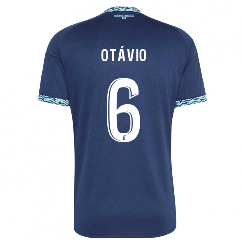 Danxen Pánské Otávio Ataíde Da Silva #6 Ocelově Modrá Bílá Domů Hráčské Dresy 2026/27 Dres