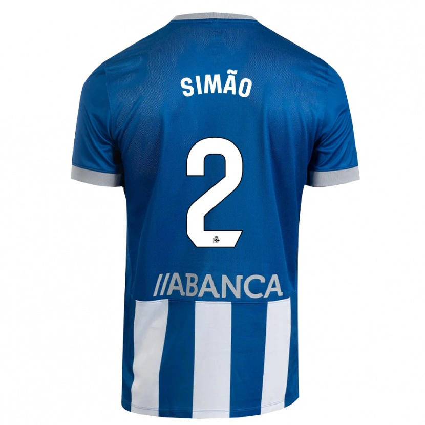 Danxen Pánské Iano Simão #2 Modrá Šedá Bílá Domů Hráčské Dresy 2026/27 Dres