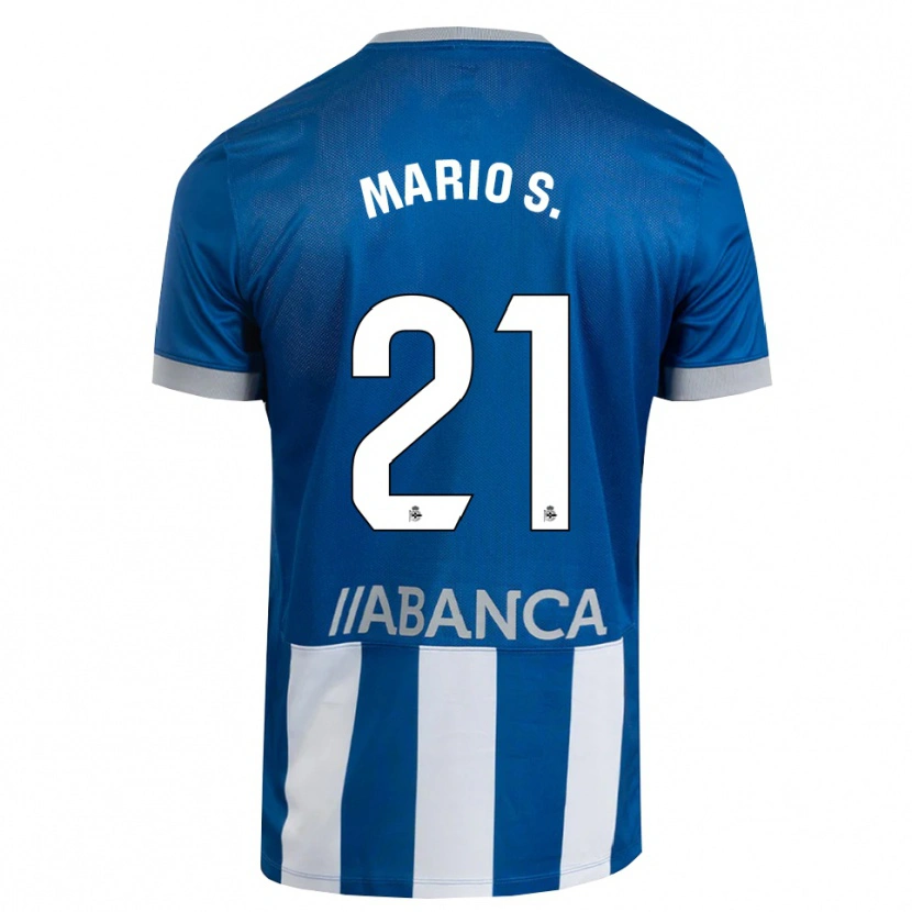 Danxen Pánské Mario Soriano #21 Modrá Šedá Bílá Domů Hráčské Dresy 2026/27 Dres