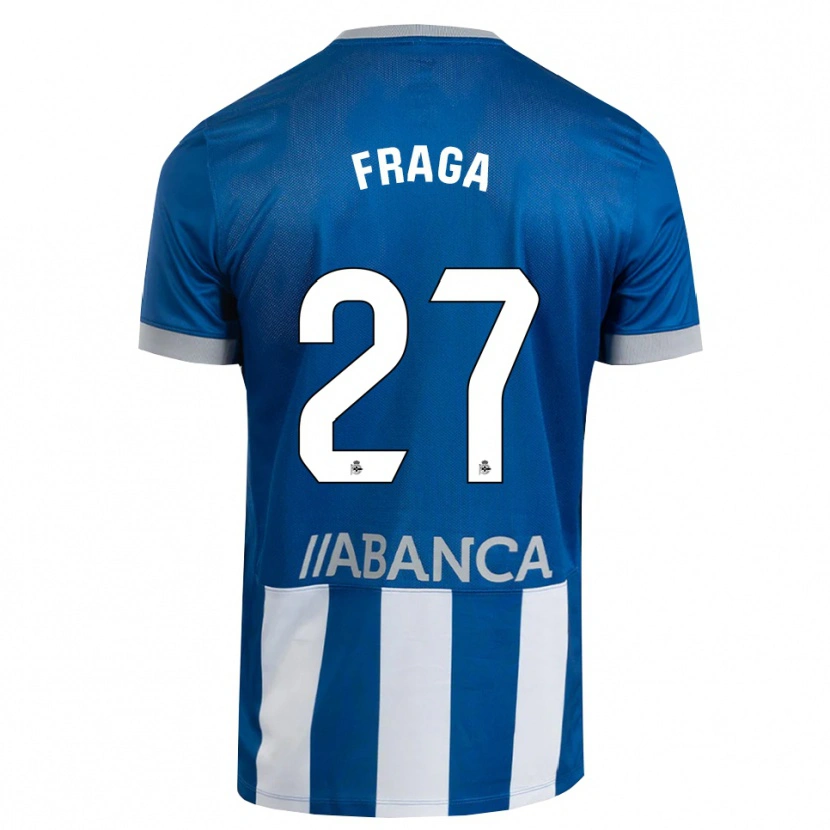 Danxen Pánské Álvaro Fraga #27 Modrá Šedá Bílá Domů Hráčské Dresy 2026/27 Dres