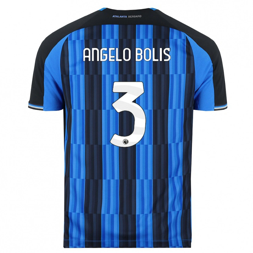 Danxen Pánské Tommaso Angelo Bolis #3 Modrá Černá Červená Domů Hráčské Dresy 2026/27 Dres