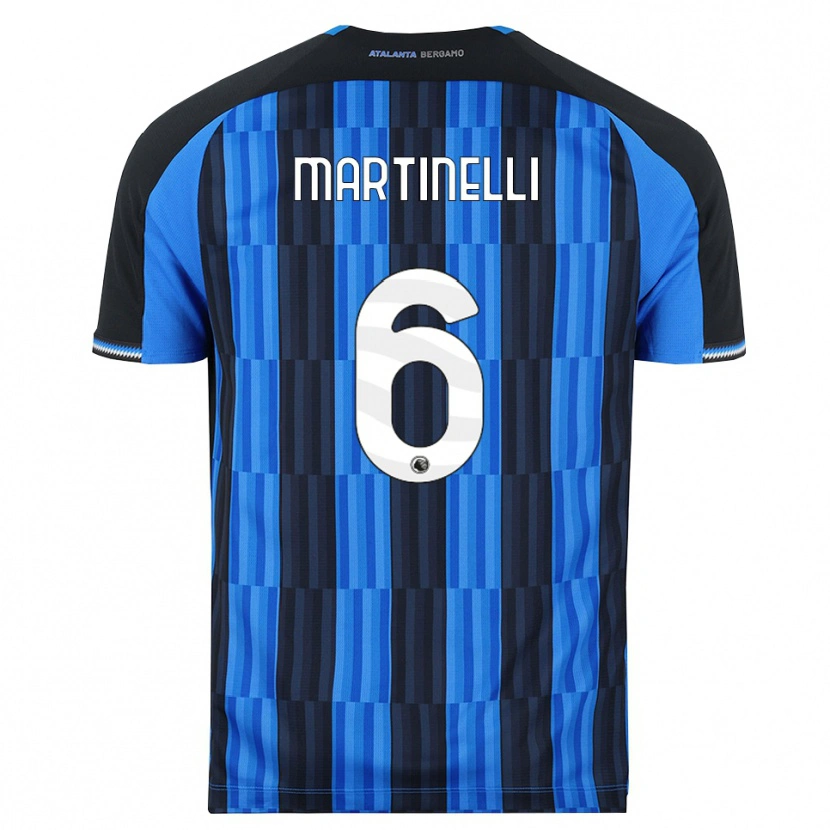 Danxen Pánské Gabriel Martinelli #6 Modrá Černá Červená Domů Hráčské Dresy 2026/27 Dres