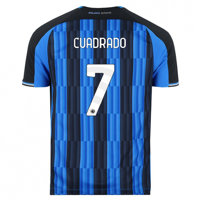 Danxen Pánské Juan Cuadrado #7 Modrá Černá Červená Domů Hráčské Dresy 2026/27 Dres