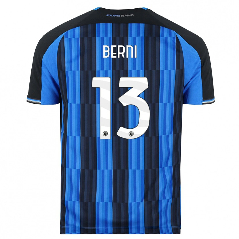 Danxen Pánské Matteo Berni #13 Modrá Černá Červená Domů Hráčské Dresy 2026/27 Dres