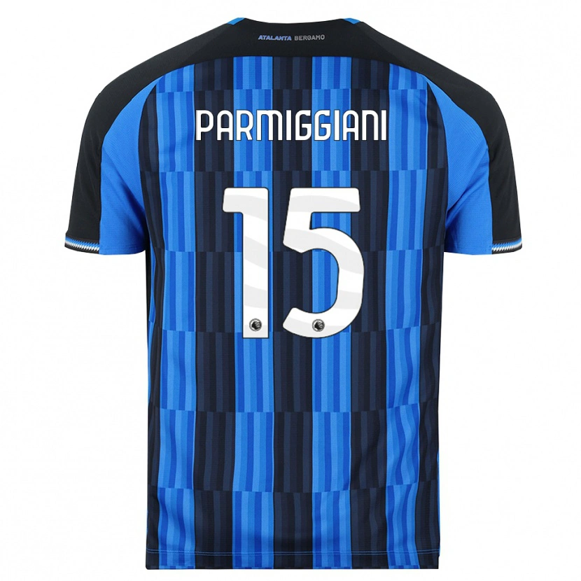 Danxen Pánské Pietro Parmiggiani #15 Modrá Černá Červená Domů Hráčské Dresy 2026/27 Dres