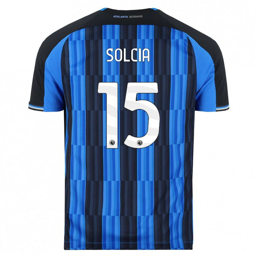 Danxen Pánské Daniele Solcia #15 Modrá Černá Červená Domů Hráčské Dresy 2026/27 Dres