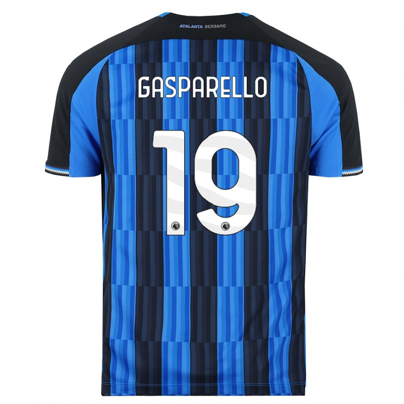 Danxen Pánské Francesco Gasparello #19 Modrá Černá Červená Domů Hráčské Dresy 2026/27 Dres