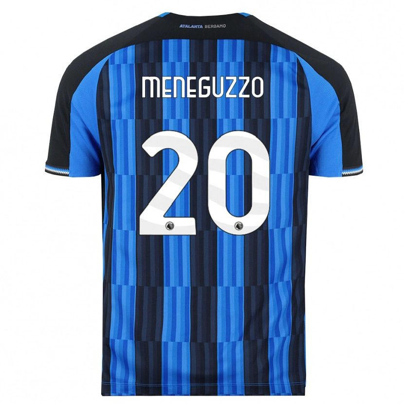 Danxen Pánské Davide Meneguzzo #20 Modrá Černá Červená Domů Hráčské Dresy 2026/27 Dres