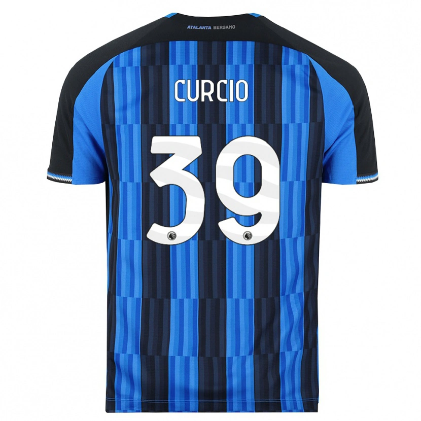 Danxen Pánské Daniel Curcio #39 Modrá Černá Červená Domů Hráčské Dresy 2026/27 Dres