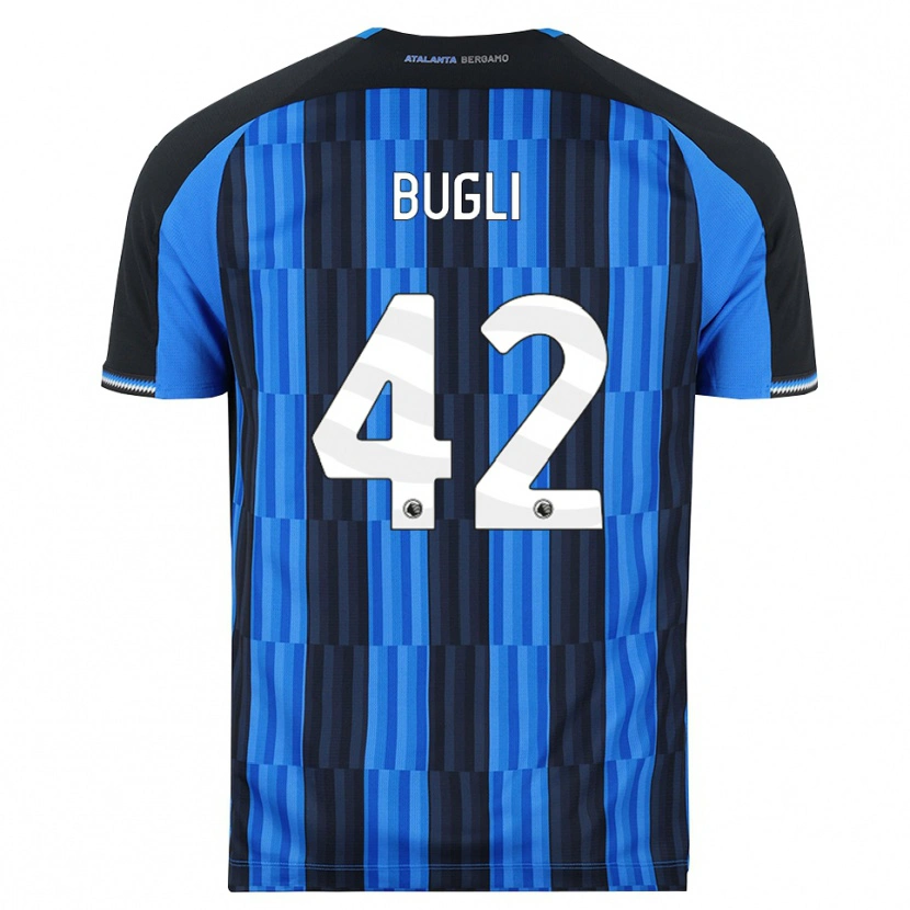 Danxen Pánské Gabriel Bugli #42 Modrá Černá Červená Domů Hráčské Dresy 2026/27 Dres