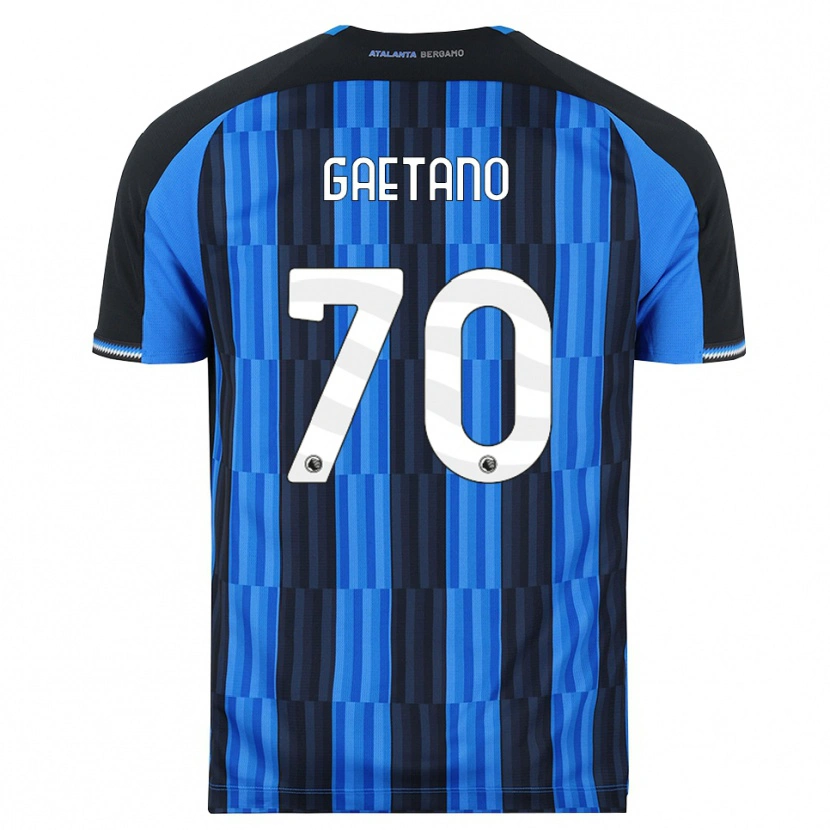 Danxen Pánské Gianluca Gaetano #70 Modrá Černá Červená Domů Hráčské Dresy 2026/27 Dres