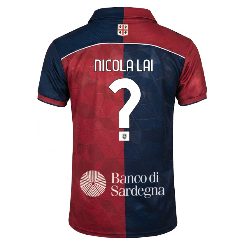 Danxen Pánské Nicola Lai #0 Tmavě Červená Královská Modř Domů Hráčské Dresy 2026/27 Dres