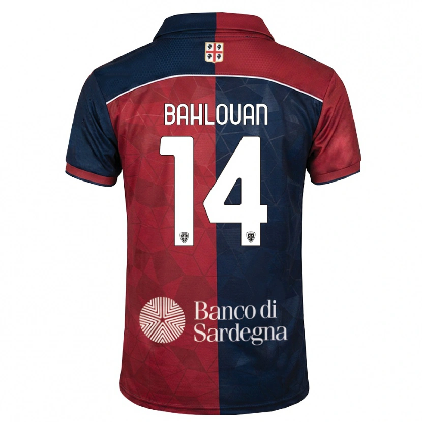 Danxen Pánské Amine Bahlouan #14 Tmavě Červená Královská Modř Domů Hráčské Dresy 2026/27 Dres