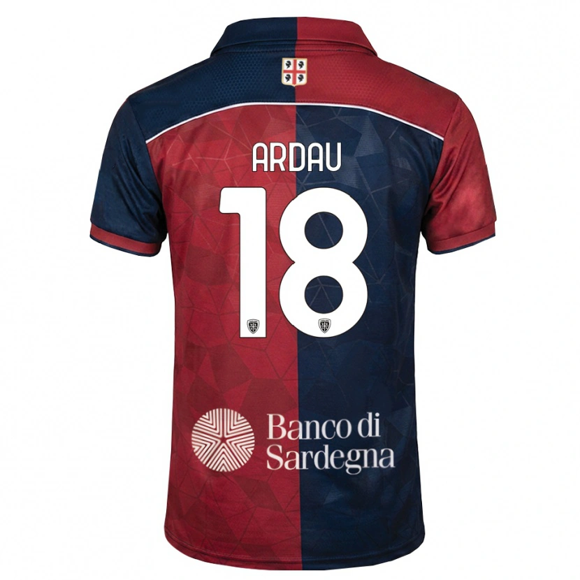 Danxen Pánské Samuel Ardau #18 Tmavě Červená Královská Modř Domů Hráčské Dresy 2026/27 Dres