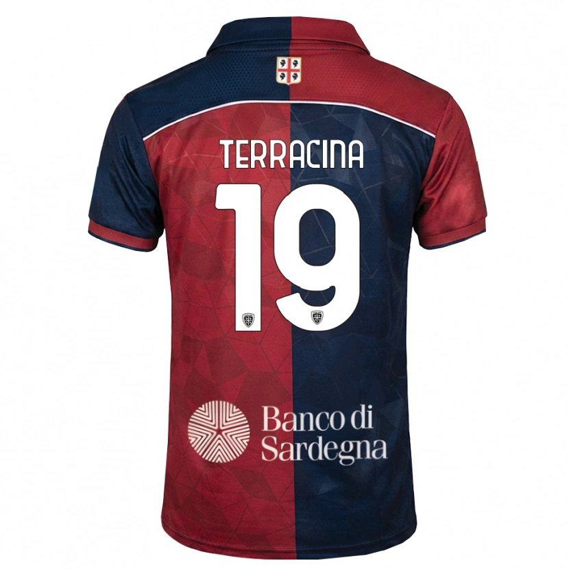 Danxen Pánské Gavriel Terracina #19 Tmavě Červená Královská Modř Domů Hráčské Dresy 2026/27 Dres