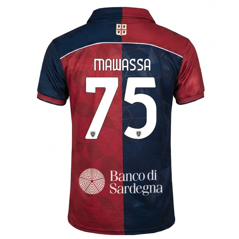 Danxen Pánské Enoch Mawassa #75 Tmavě Červená Královská Modř Domů Hráčské Dresy 2026/27 Dres