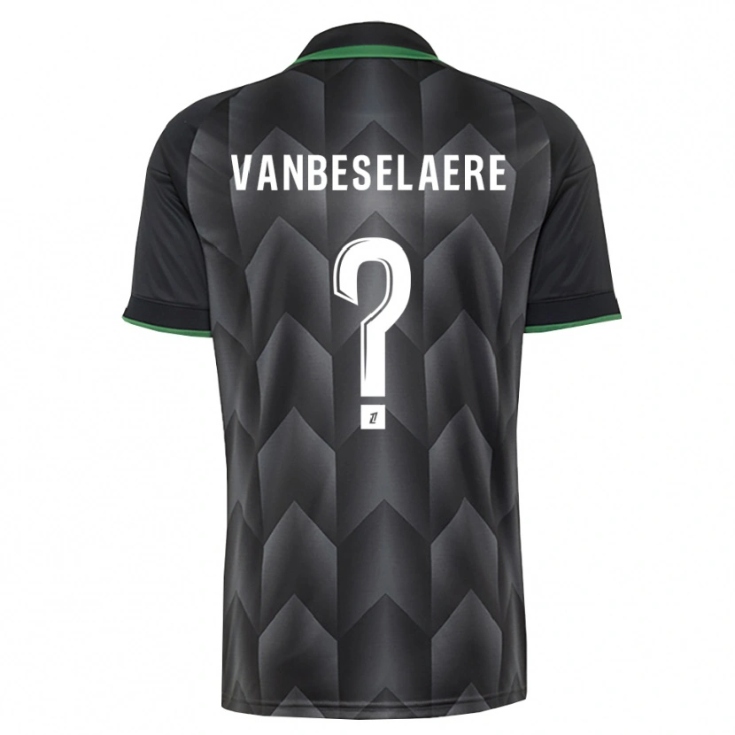 Danxen Pánské Emmanuel Vanbeselaere #0 Bílá Černá Zelená Daleko Hráčské Dresy 2026/27 Dres