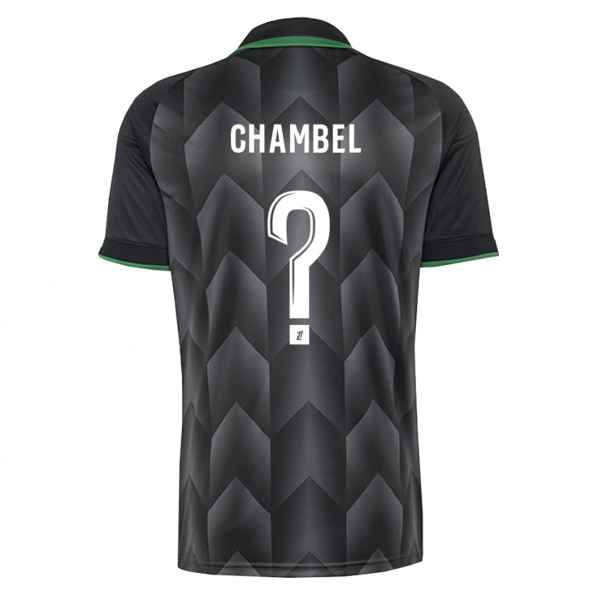 Danxen Pánské Djibril Chambel #0 Bílá Černá Zelená Daleko Hráčské Dresy 2026/27 Dres