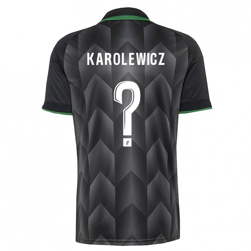Danxen Pánské Roman Karolewicz #0 Bílá Černá Zelená Daleko Hráčské Dresy 2026/27 Dres