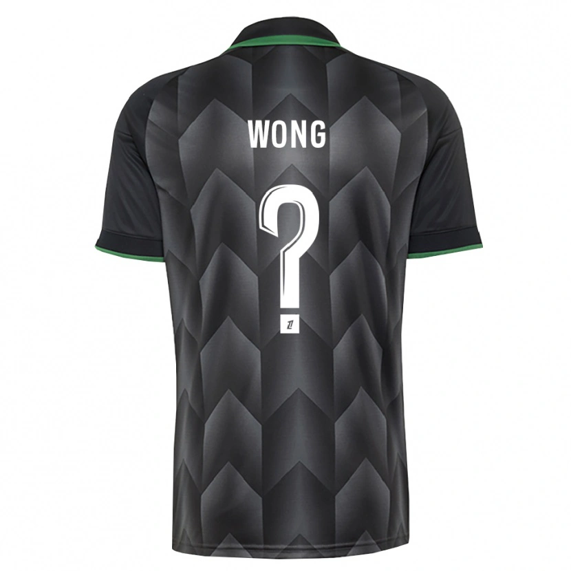 Danxen Pánské Kiani Wong #0 Bílá Černá Zelená Daleko Hráčské Dresy 2026/27 Dres