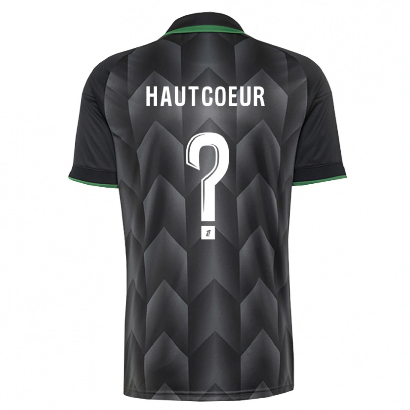 Danxen Pánské Agathe Hautcoeur #0 Bílá Černá Zelená Daleko Hráčské Dresy 2026/27 Dres