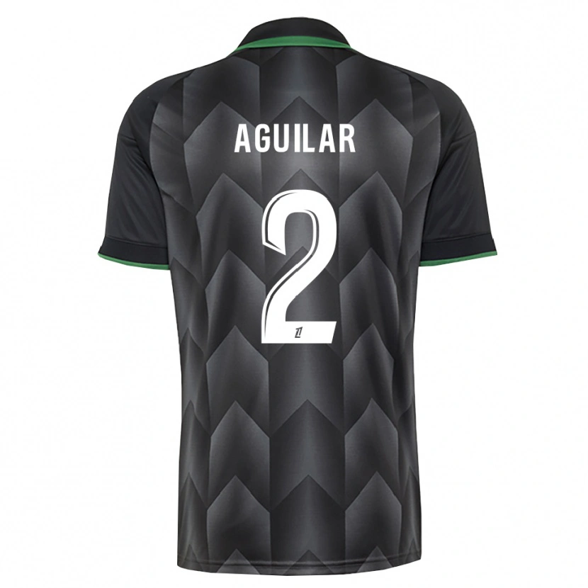 Danxen Pánské Ruben Aguilar #2 Bílá Černá Zelená Daleko Hráčské Dresy 2026/27 Dres