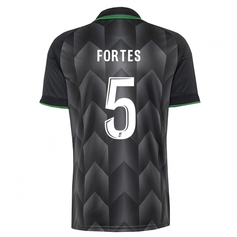 Danxen Pánské Steven Fortes #5 Bílá Černá Zelená Daleko Hráčské Dresy 2026/27 Dres