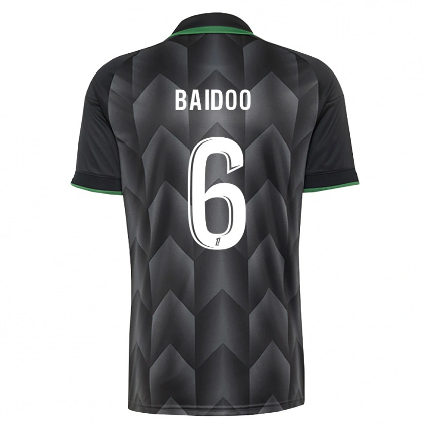 Danxen Pánské Samson Baidoo #6 Bílá Černá Zelená Daleko Hráčské Dresy 2026/27 Dres