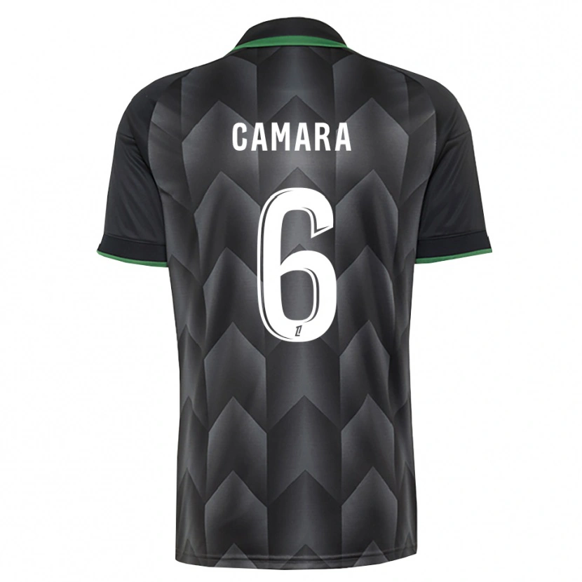 Danxen Pánské Mamadou Camara #6 Bílá Černá Zelená Daleko Hráčské Dresy 2026/27 Dres